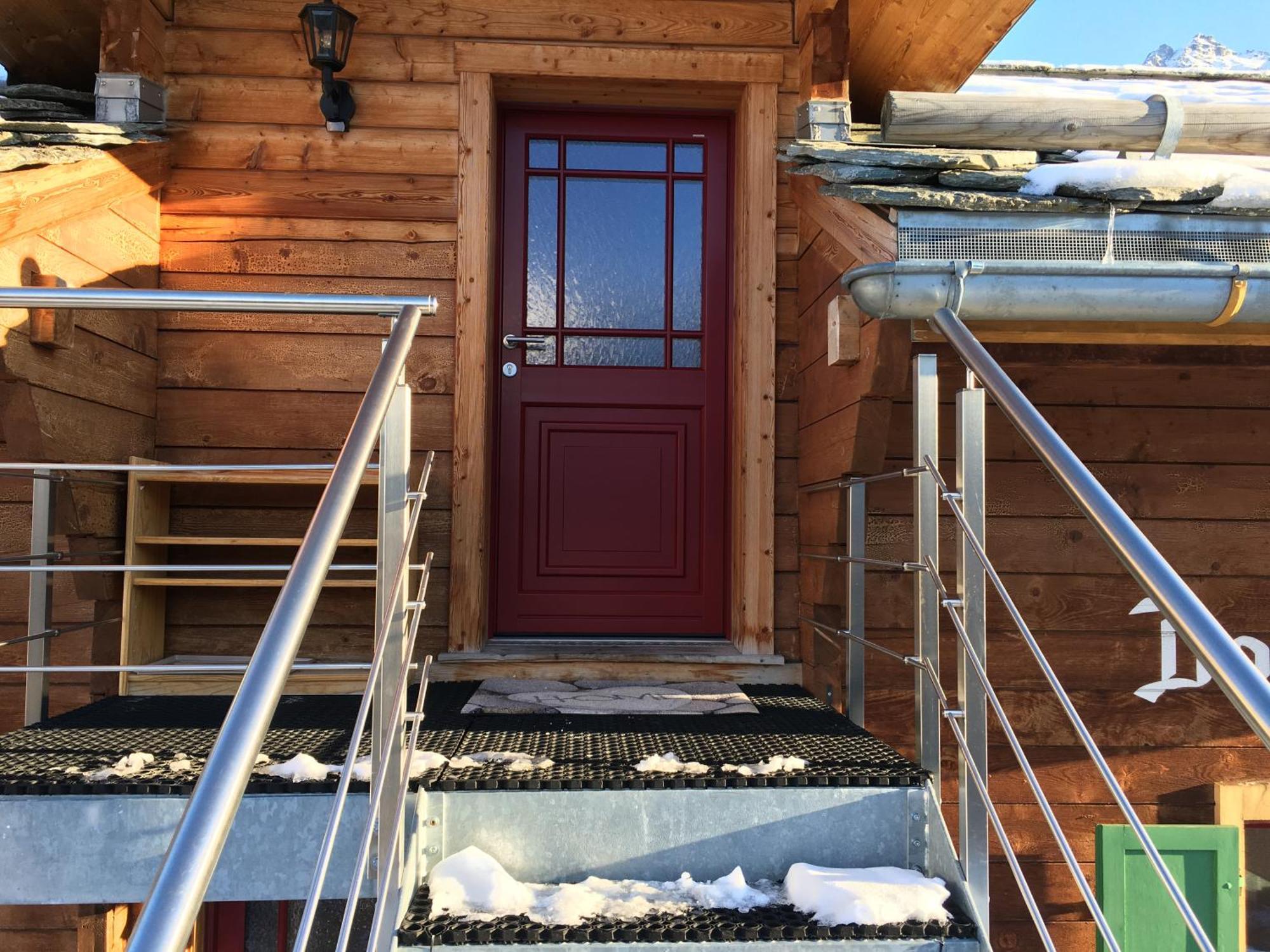 Apartamento Haus Dorfblick Grächen Exterior foto